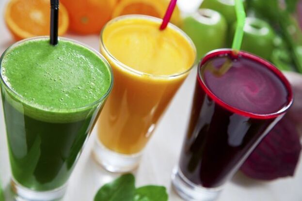 Svaigi spiestas dārzeņu un augļu sulas asinsrites uzlabošanai